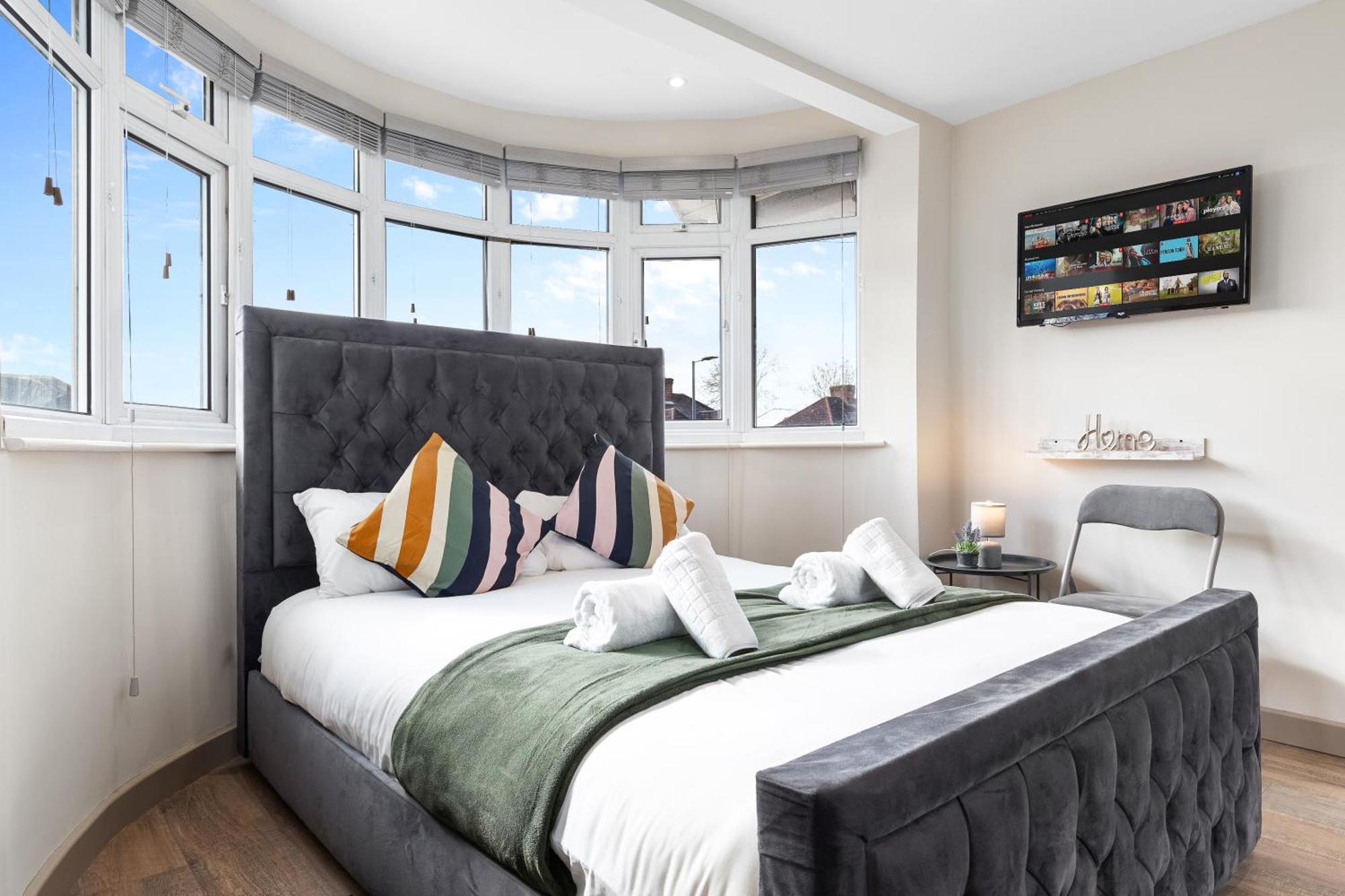 Serviced Ensuite Modern Studio - Sleeps 2 - Near Wembley Stadium - Good Transport Link To Central London - Harrow Ha3 Hatch End Exteriér fotografie
